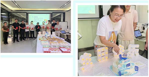 夏日同歡，生辰同賀 | 億天凈化第二季度員工生日會